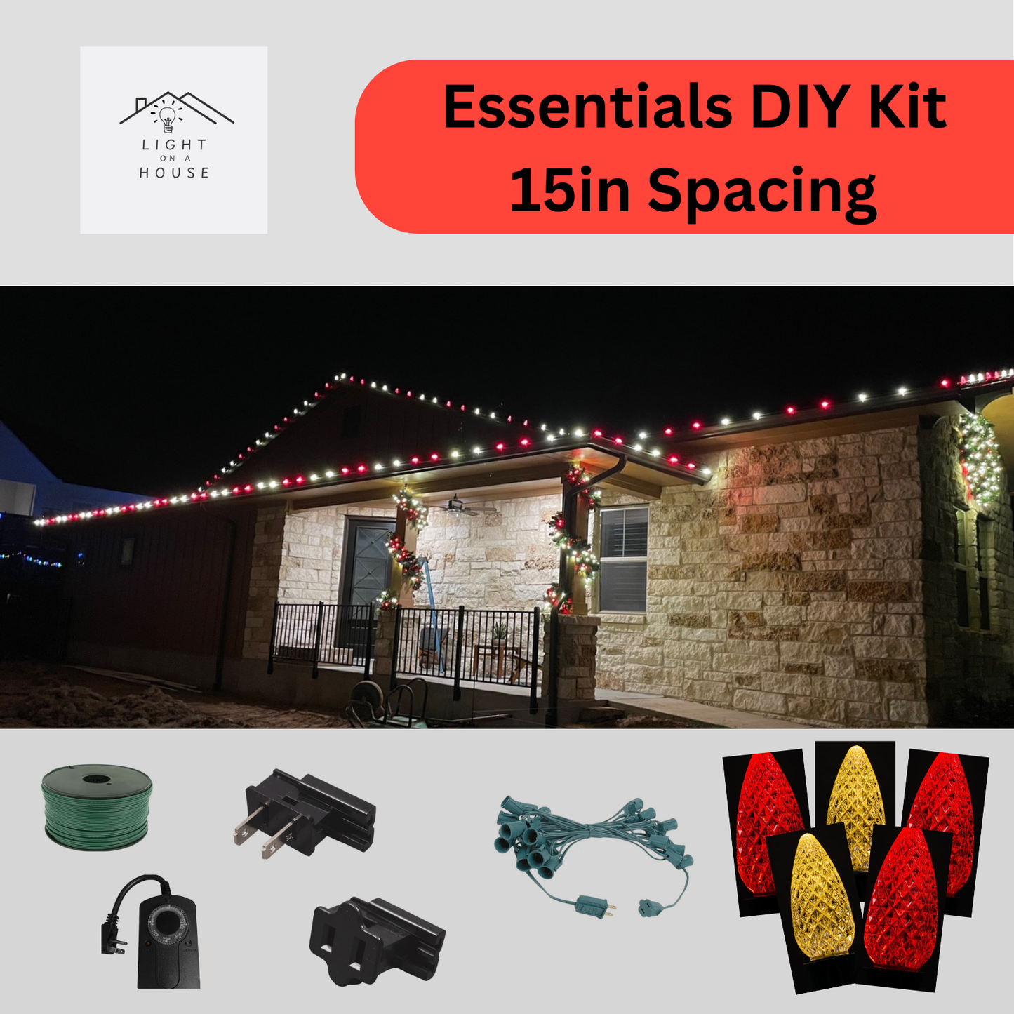 Essentials Holiday Lighting DIY Kit