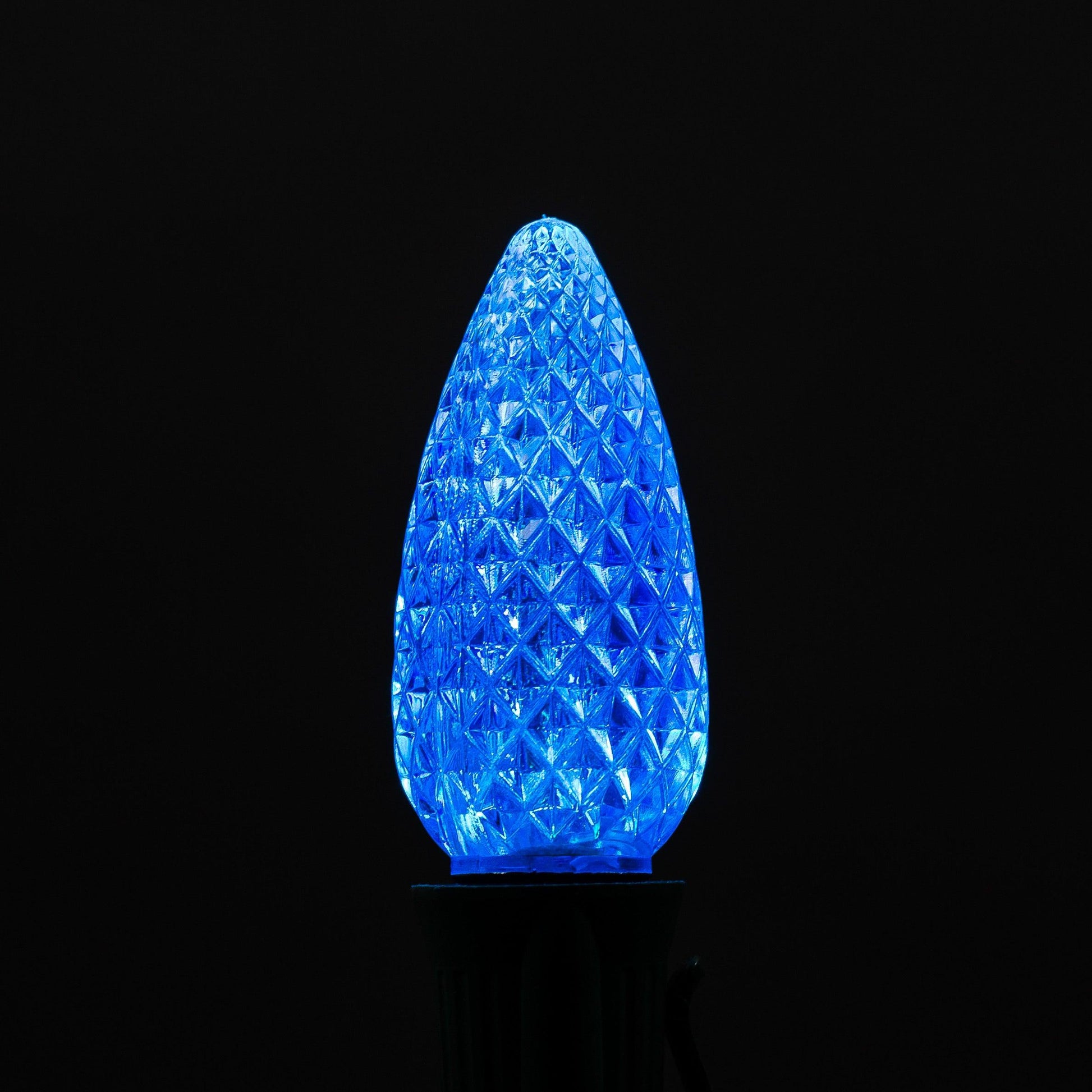 C9 LED Faceted Bulb - BAGS OF 25