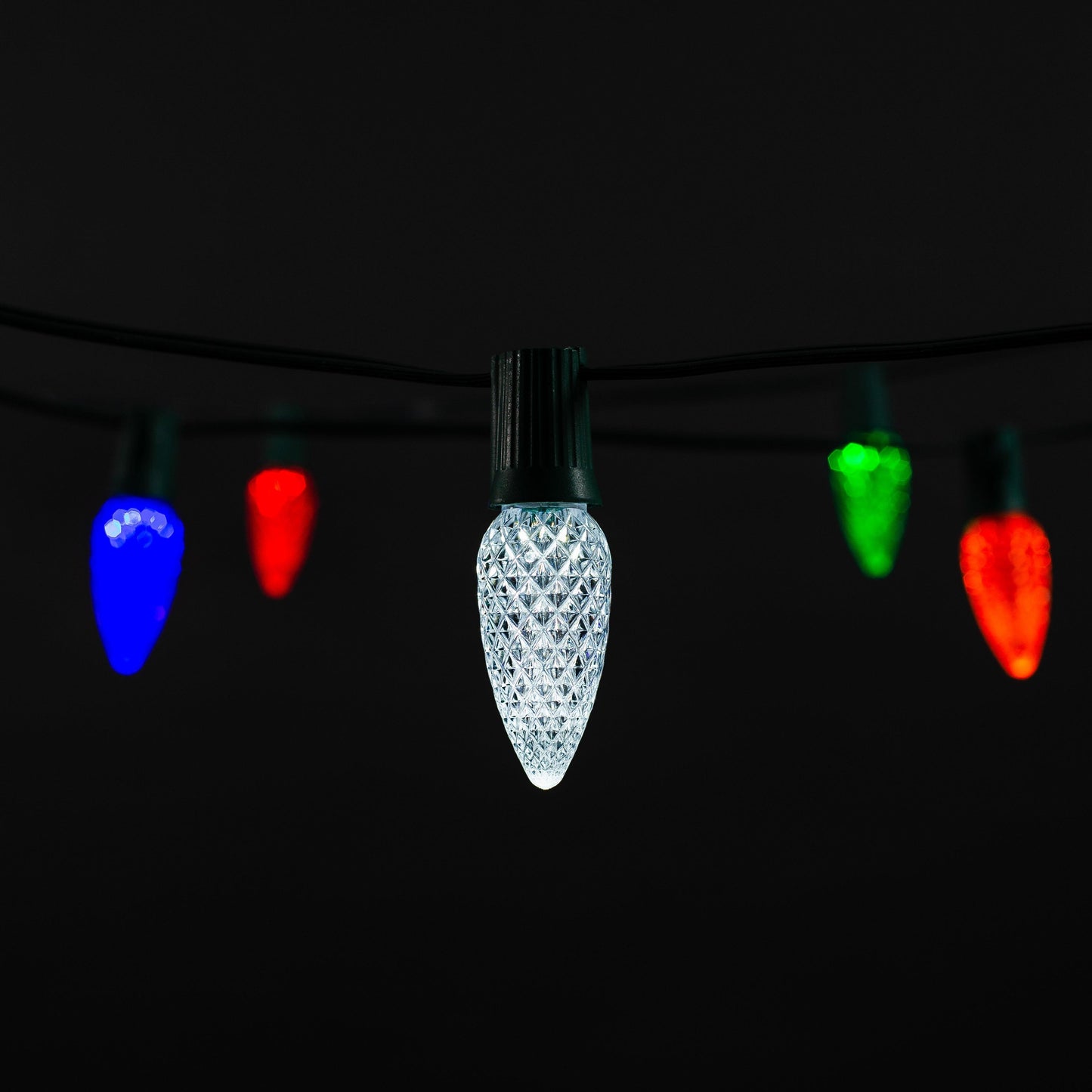 C9 LED Faceted Bulb - BAGS OF 25