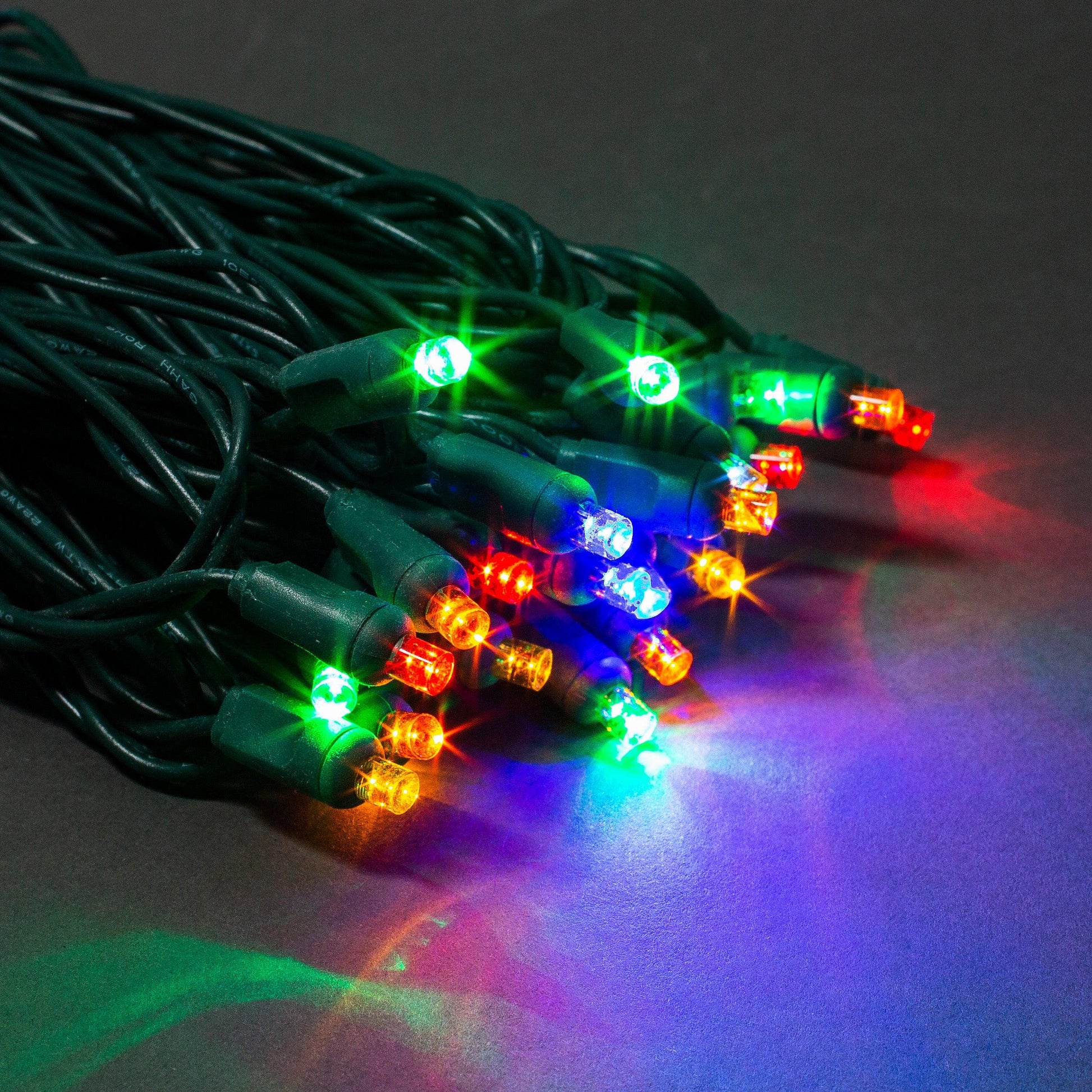 5mm Light Set 50ct Balled-6" Spacing (GW)