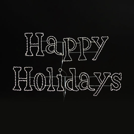 Happy Holiday Wire Décor Sign