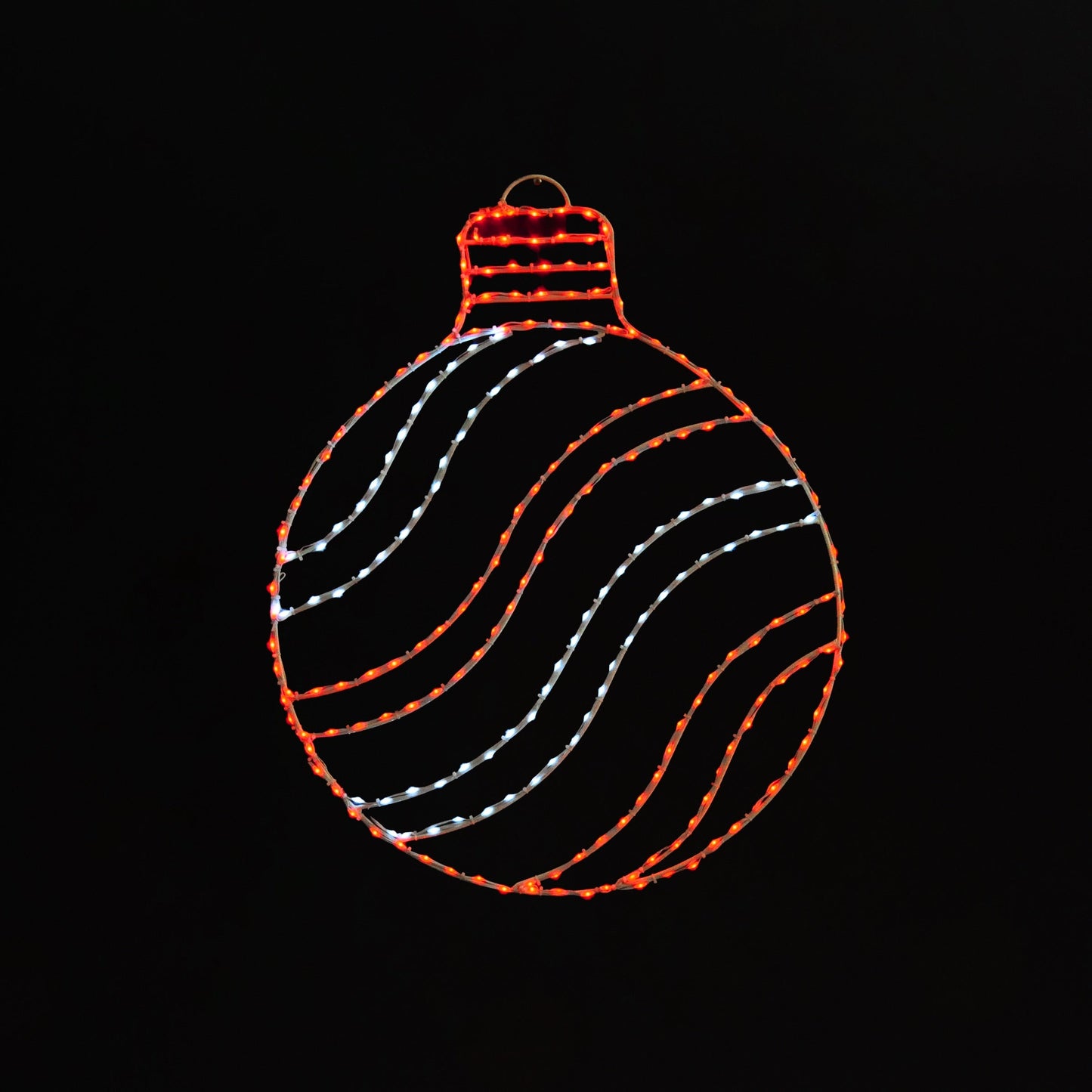 Round Christmas Ornament 30" Wire Décor